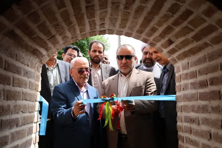 افتتاح پروژه‌های میراث‌فرهنگی در شهر سه قلعه با حضور استاندار خراسان جنوبی