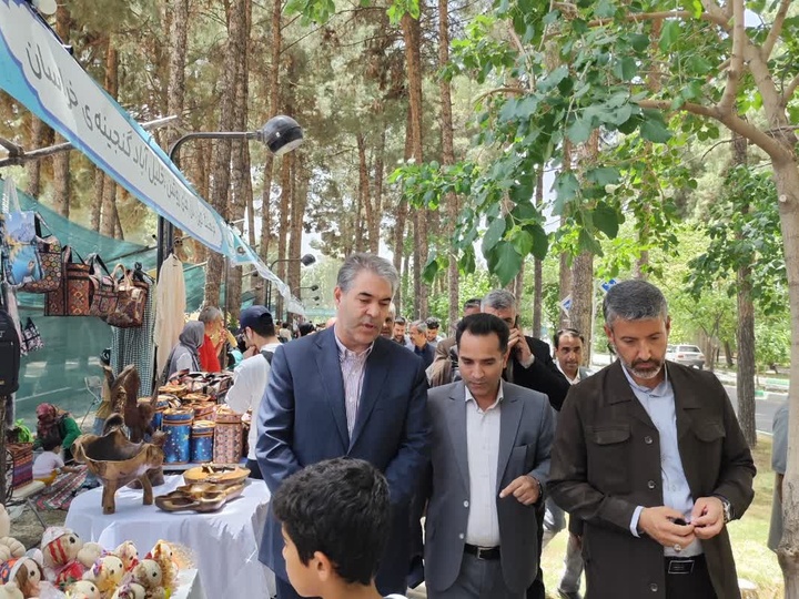 بازدید معاون توسعه مدیریت و منابع وزارت میراث‌فرهنگی از کاشمر و خلیل آباد