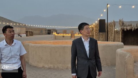 بازدید سفیر چین از بافت تاریخی شهر یزد