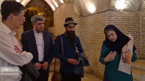 بازدید سفیر چین از بافت تاریخی شهر یزد