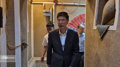 بازدید سفیر چین از بافت تاریخی شهر یزد