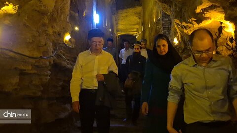 بازدید سفیر چین از بافت تاریخی شهر یزد