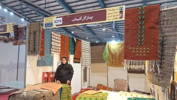 حضور هنرمندان گلستانی و سیاه‌چادر ترکمن در نمایشگاه ملی صنایع‌دستی یزد