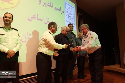 مراسم تقدیراز پرسنل ساعی یگان حفاظت خراسان رضوی در موزه بزرگ خراسان