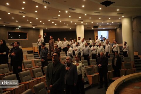 مراسم تقدیراز پرسنل ساعی یگان حفاظت خراسان رضوی در موزه بزرگ خراسان