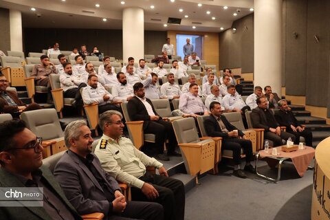 مراسم تقدیراز پرسنل ساعی یگان حفاظت خراسان رضوی در موزه بزرگ خراسان