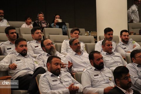 مراسم تقدیراز پرسنل ساعی یگان حفاظت خراسان رضوی در موزه بزرگ خراسان