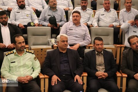 مراسم تقدیراز پرسنل ساعی یگان حفاظت خراسان رضوی در موزه بزرگ خراسان