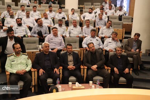 مراسم تقدیراز پرسنل ساعی یگان حفاظت خراسان رضوی در موزه بزرگ خراسان