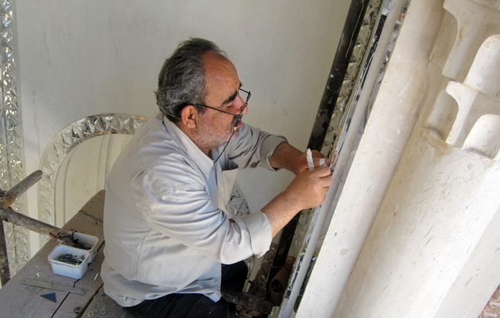 درگذشت چهره ماندگار هنر سنتی آینه‌کاری قزوین