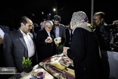 حضور سیدرضا صالحی‌امیری در شهرستان لنجان استان اصفهان