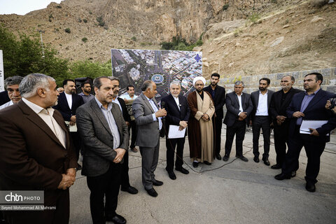 حضور سیدرضا صالحی‌امیری در شهرستان لنجان استان اصفهان