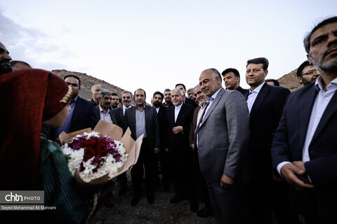 حضور سیدرضا صالحی‌امیری در شهرستان لنجان استان اصفهان