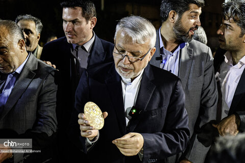 حضور سیدرضا صالحی‌امیری در شهرستان لنجان استان اصفهان