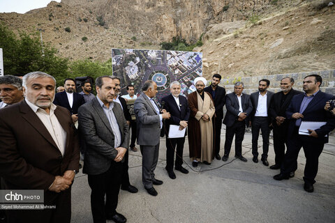 حضور سیدرضا صالحی‌امیری در شهرستان لنجان استان اصفهان