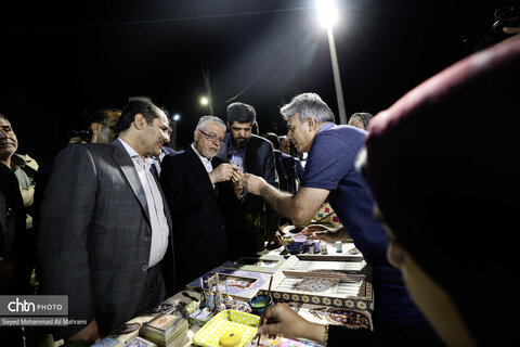 حضور سیدرضا صالحی‌امیری در شهرستان لنجان استان اصفهان