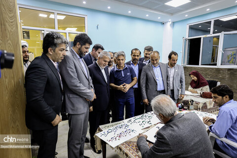 حضور سیدرضا صالحی‌امیری در شهرستان لنجان استان اصفهان