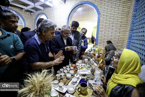 حضور سیدرضا صالحی‌امیری در شهرستان لنجان استان اصفهان