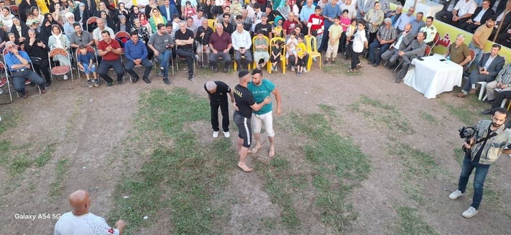 برگزاری نخستین جشنواره کشتی گیله‌مردی در روستای تاریخی مناره بازار