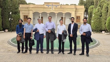 بازدید سفیر چین در ایران از بافت تاریخی شهر یزد