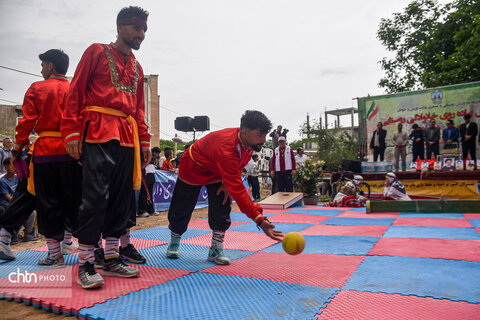 جشنواره غذای محلی در روستای ارکان بجنورد