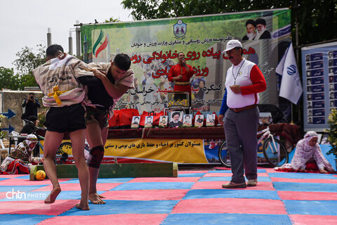 جشنواره غذای محلی در روستای ارکان بجنورد