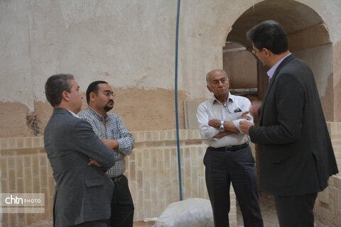 بازدید و بررسی روند پروژه های مرمتی یزد