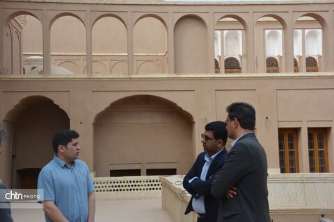 بازدید و بررسی روند پروژه های مرمتی یزد