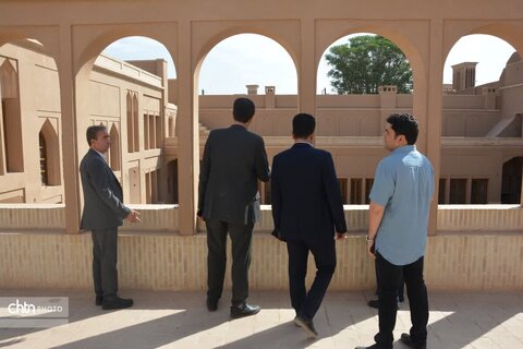 بازدید و بررسی روند پروژه های مرمتی یزد