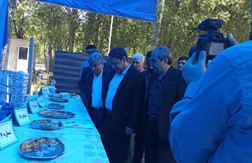 بازدید استاندار اردبیل از جشنواره طبخ آبزیان