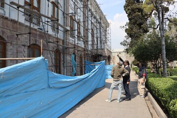 تمرکز بر پایان پروژه‌های نیمه‌تمام مجموعه میراث جهانی کاخ گلستان در سال جاری