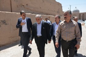 بازدید از پروژه برج و بارو یزد