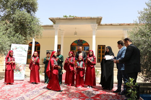 آیین شاهنامه‌خوانی در کاخ فلاحتی شهر ایلام برگزار شد