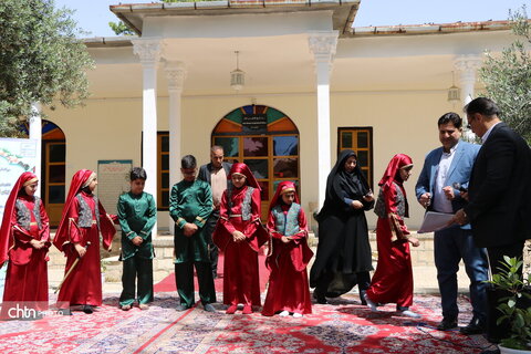 آیین شاهنامه‌خوانی در کاخ فلاحتی شهر ایلام برگزار شد