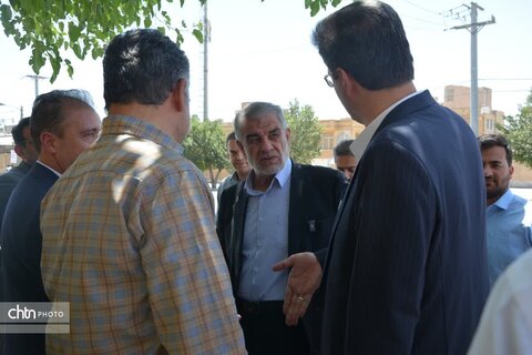 بازدید از پروژه برج و بارو یزد