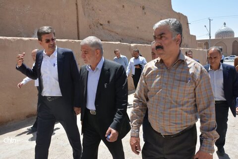 بازدید از پروژه برج و بارو یزد