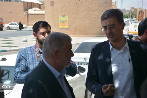 بازدید از پروژه برج و بارو یزد