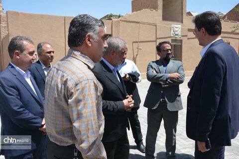 بازدید از پروژه برج و بارو یزد