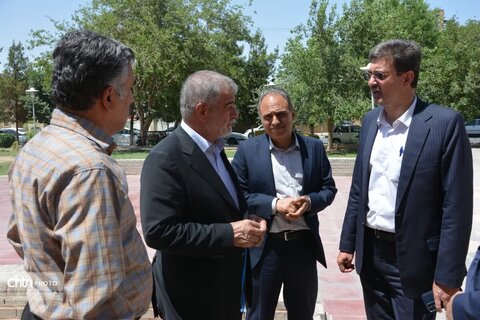 بازدید از پروژه برج و بارو یزد