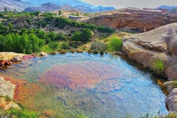ثبت چشمه تراورتن ساز سنگرود در فهرست میراث طبیعی ملی