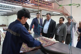 گلیم سیرجان سفیر فرهنگی ایران در دنیاست