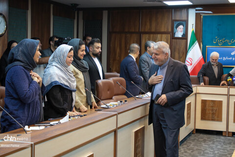 نشست خبری وزیر میراث‌فرهنگی، گردشگری و صنایع‌دستی