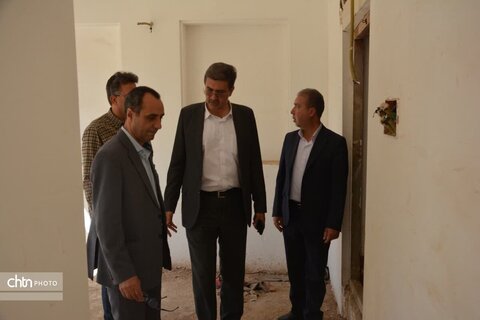 بازدید مدیر کل از پروژه های گردشگری و میراث فرهنگی در دست اقدام