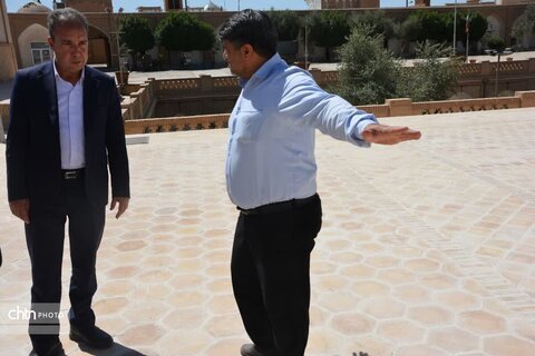 بازدید مدیر کل از پروژه های گردشگری و میراث فرهنگی در دست اقدام