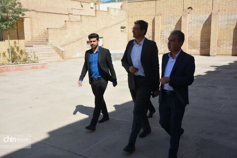بازدید مدیر کل از پروژه های گردشگری و میراث فرهنگی در دست اقدام