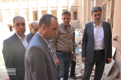 بازدید مدیر کل از پروژه های گردشگری و میراث فرهنگی در دست اقدام