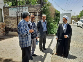 بازدید نظارتی سرپرست و کارشناسان میراث‌فرهنگی قم