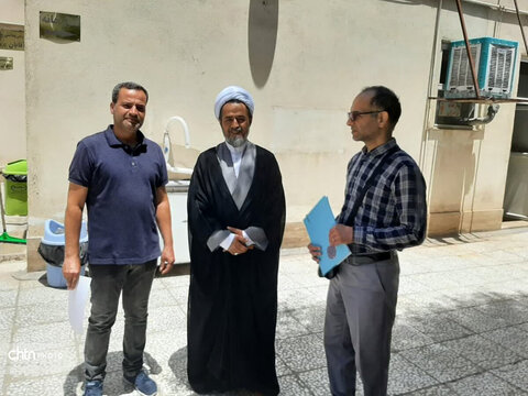 بازدید نظارتی سرپرست و کارشناسان میراث‌فرهنگی قم