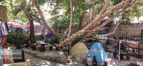 حضور پرشور گردشگران در شهرستان بافت