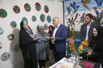 تجلیل از پیشکسوتان گلستانی در هفته صنایع‌دستی